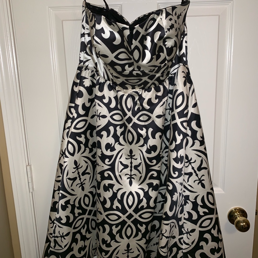 Strapless party dress